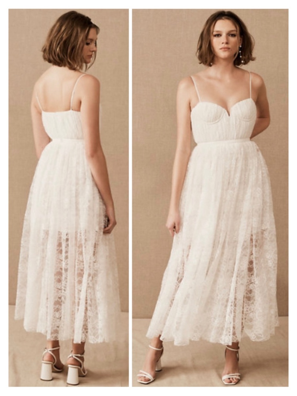 SAU LEE Selena Lace Midi Dress - Picture 15 of 15